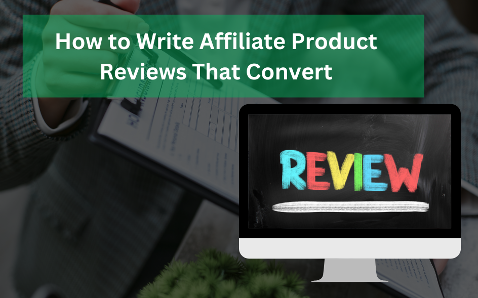 How to Write Affiliate Product Reviews That Convert