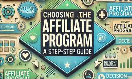 Choosing the Right Affiliate Program: A Step-by-Step Guide