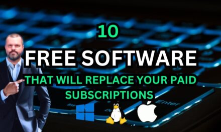 10 Best Free Software Applications to replace paid subscriptions. Windows, Linux, and Mac