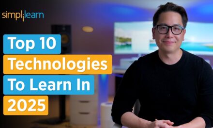 Top 10 Technologies To Learn In 2025 | Top Trending Technologies To Learn In 2025 | Simplilearn